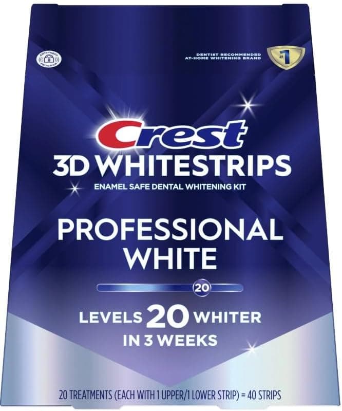 Crest 3D Whitestrips Professional Effects Teeth Whitening Strips Kit
