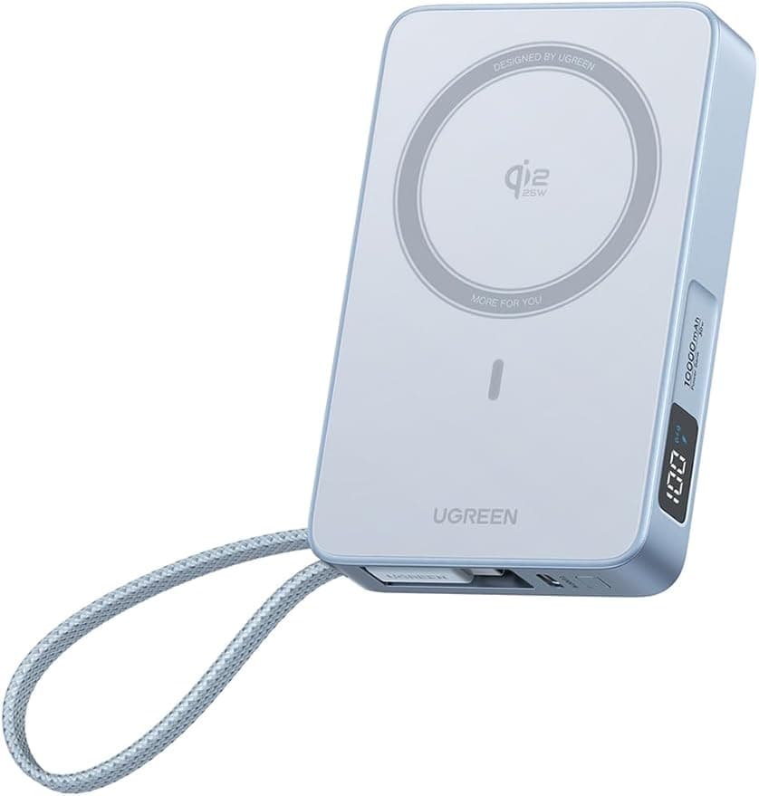 UGREEN MagFlow Magnetic Power Bank 10000mAh