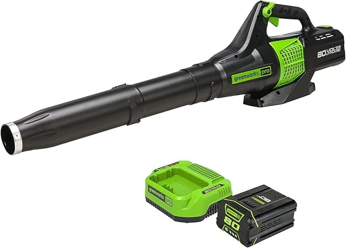 Greenworks 80-volt cordless leaf blower