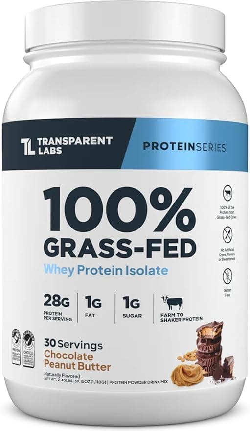 Transparent Labs 100% Grass-Fed Whey Protein Isolate im Test – Foto ProduktBewertet