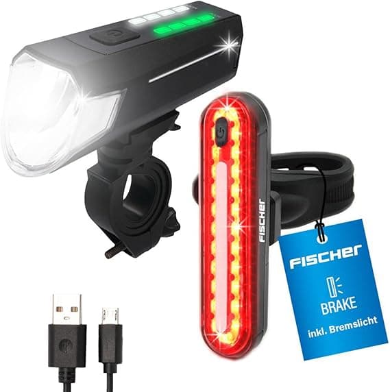 Fischer Beleuchtungs-Set Twin Stop 100 – Beste Preis-Leistung