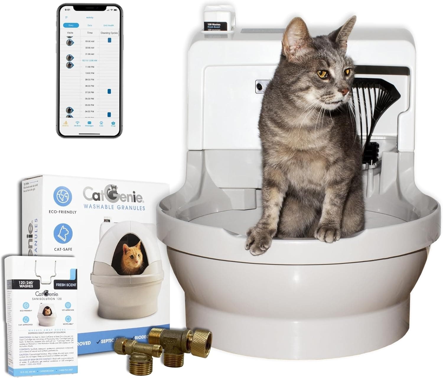 CatGenie Self Washing Self Flushing Cat Box