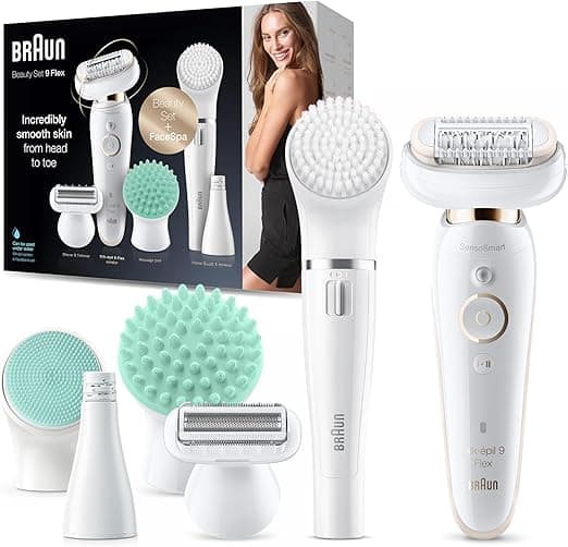 Braun Epilator Silk-épil 9 Flex 9-300 Beauty Set im Vergleich