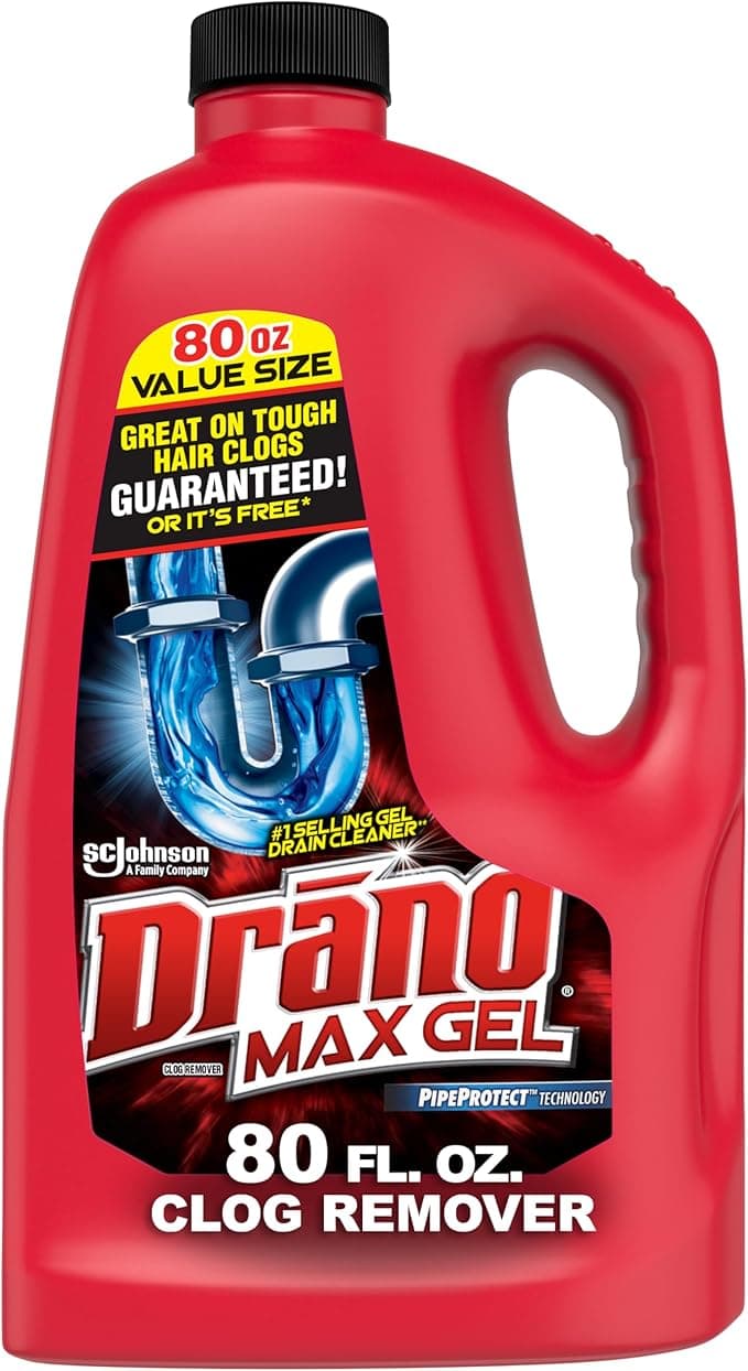 Drano Max Gel Drain Clog Remover and Cleaner